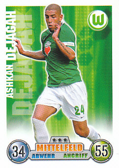 Ashkan Dejagah VfL Wolfsburg 2008/09 Topps MA Bundesliga #313